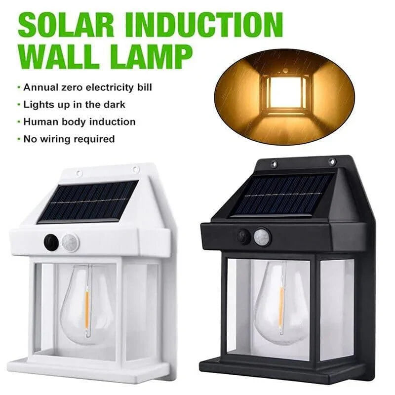 Solar Powered Motion Sensing Wall Lights